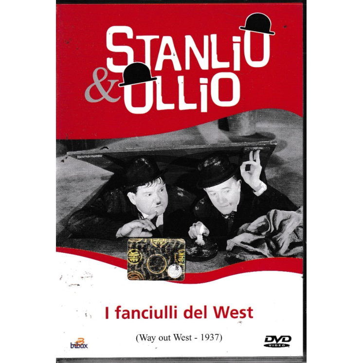 DVD Stanlio e Ollio : I fanciulli del West ITA usato ed. Bibax B74