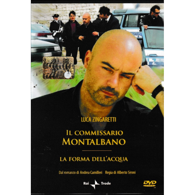 DVD Il commissario Montalbano forma acqua ITA usato ed. Rai Trade B74