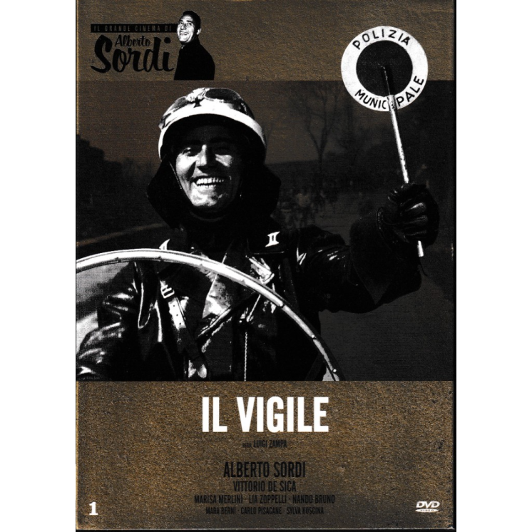 DVD Grande cinema Sordi 1 : Il vigile ITA usato EDIT. ed. Gazzetta Sport B74