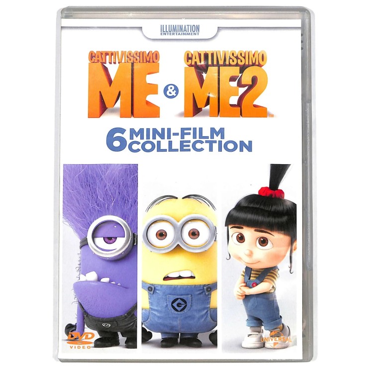 DVD Cattivissimo me 6 mini film collection slim case ITA usato ed. Universal B73