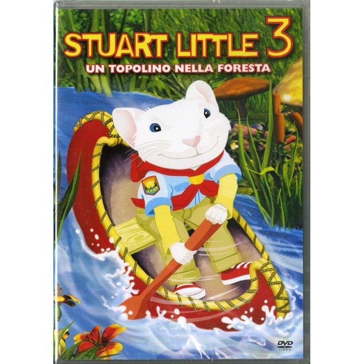 DVD Stuart little 3 un topolino nella foresta ITA usato ed. Sony Pictures B73