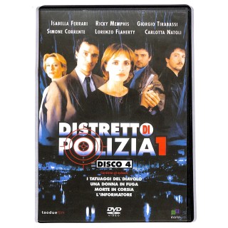 DVD Distretto di polizia 1 disco 4 ITA nuovo EDITORIALE ed. Master B74