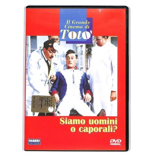 DVD Grande cinema Totò : Siamo uomini o caporali ITA usato EDIT. ed. Fabbri B74