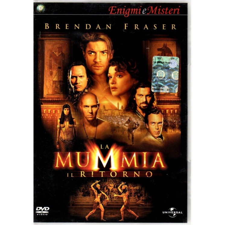 DVD Enigmi misteri : La mummia il ritorno ITA usato EDITORIALE ed. Panorama B74
