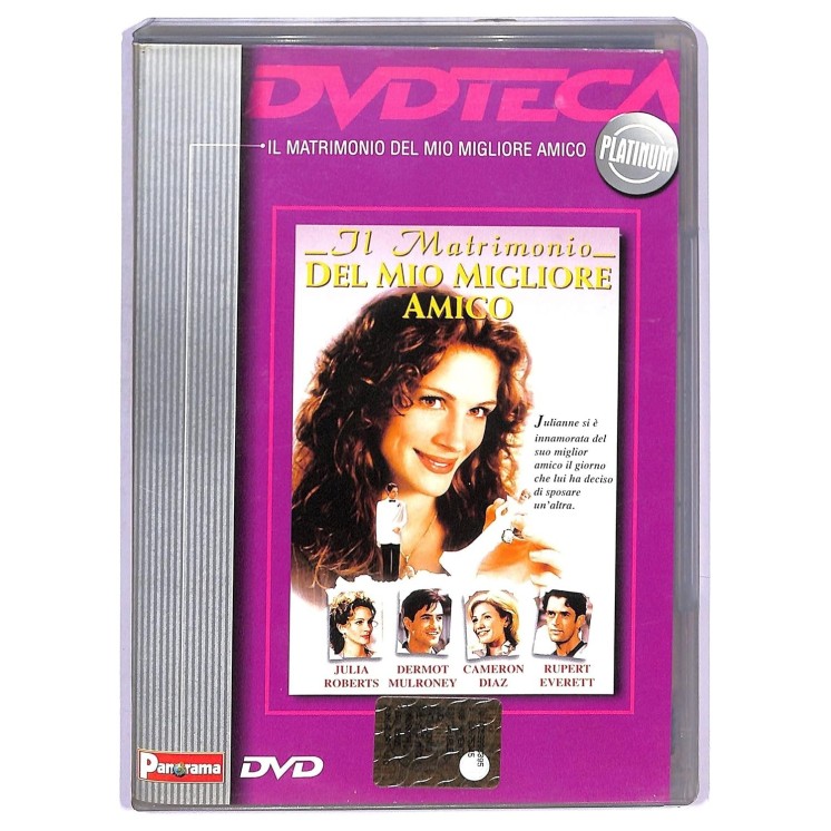 DVD Dvdteca : Matrimonio migliore amico ITA usato EDITORIALE ed. Panorama B74