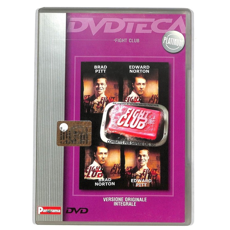 DVD Dvdteca : Fight club ITA usato EDITORIALE ed. Panorama B74