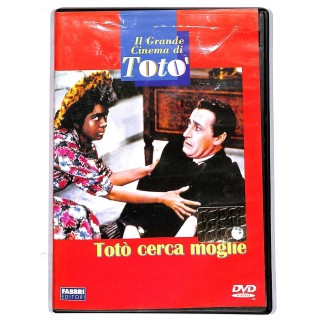 DVD Grande cinema Totò : Totò cerca moglie ITA usato EDITORIALE ed. Fabbri B74
