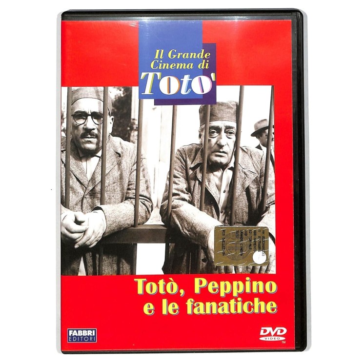 DVD Grande cinema Totò : Totò Peppino fanatiche ITA usato EDIT. ed. Fabbri B74
