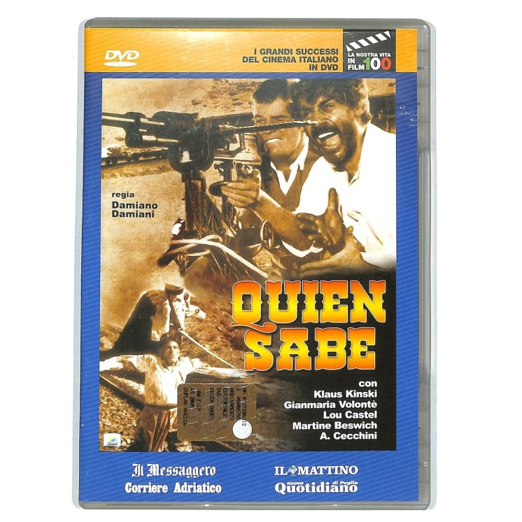 DVD Quien sabe ITA usato EDITORIALE ed. Il Messaggero B74