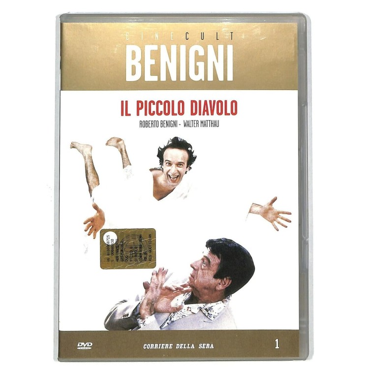DVD Cinecult Benigni : Il piccolo diavolo ITA usato EDIT. ed. Corriere Sera B74