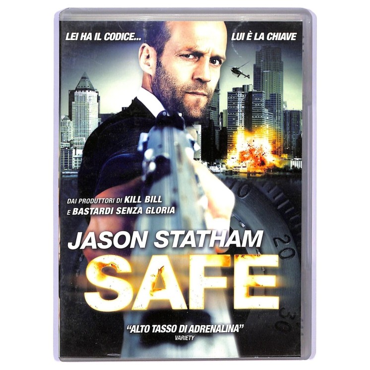 DVD Safe con Jason Statham ITA usato ed. Koch Media B72