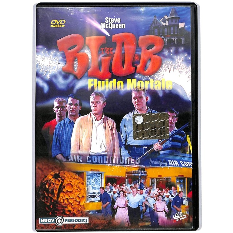 DVD The blob fluido mortale ITA usato EDITORIALE ed. K Storm B73