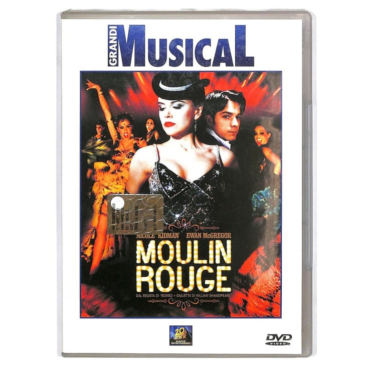 DVD Grandi musical : Moulin rouge ITA usato EDITORIALE ed. 20th Century Fox B73