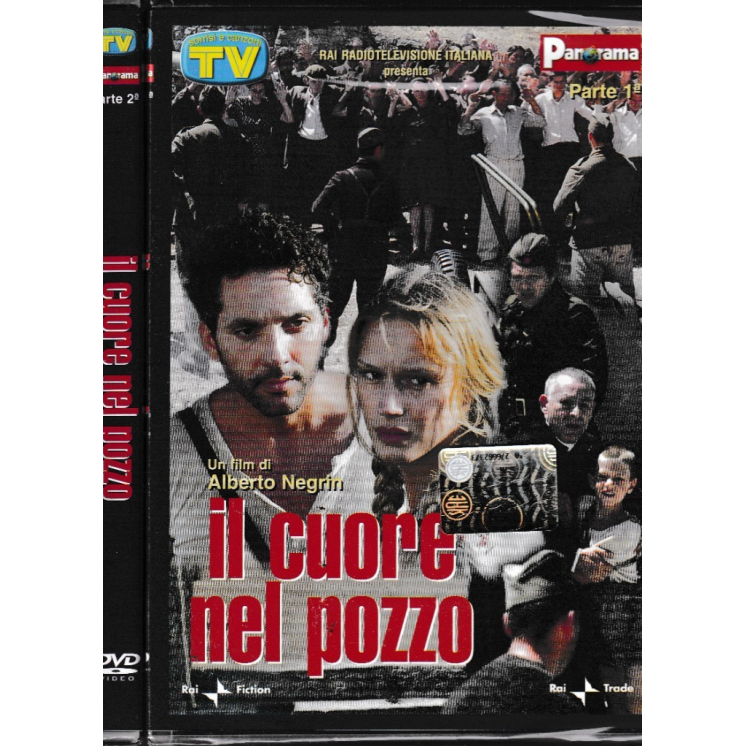 DVD Il cuore nel pozzo serie COMPL. 1/2 ITA nuovo EDITORIALE ed. Rai Trade B69
