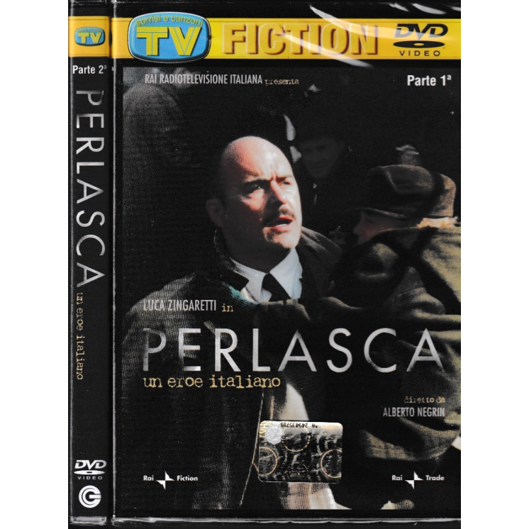 DVD Perlasca serie COMPL. 1/2 ITA nuovo EDIT. ed. Tv Sorrisi Canzoni B69