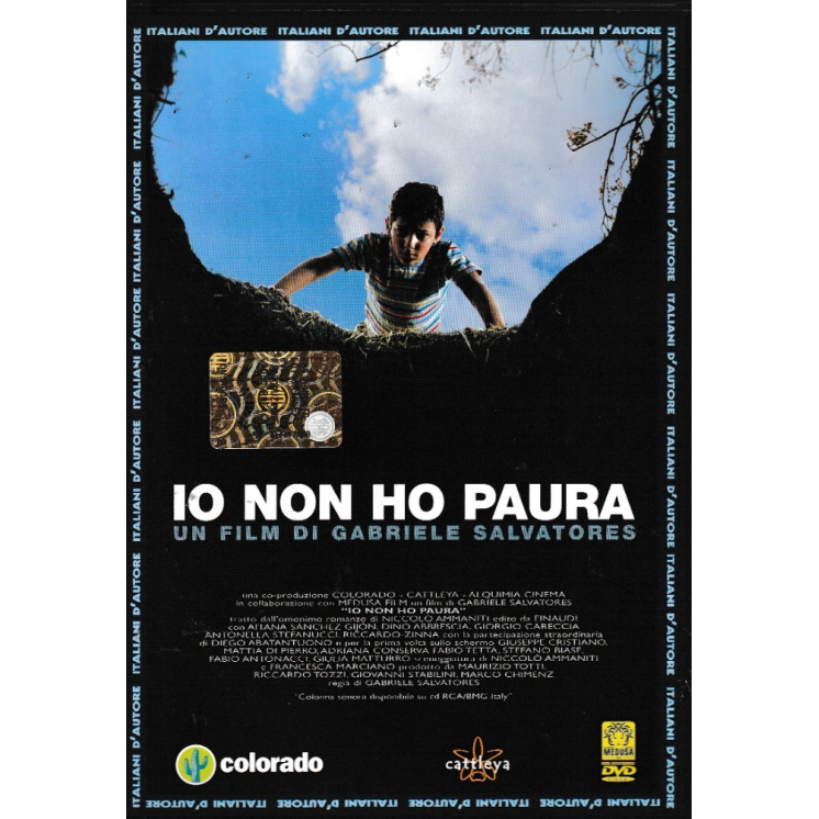 DVD Italiani d'autore : Io non ho paura ITA usato EDITORIALE ed. Medusa B03