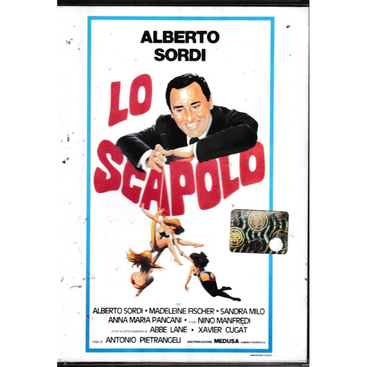 DVD Grande cinema Sordi 9 : Lo scapolo ITA usato EDITORIALE ed. Fabbri B62