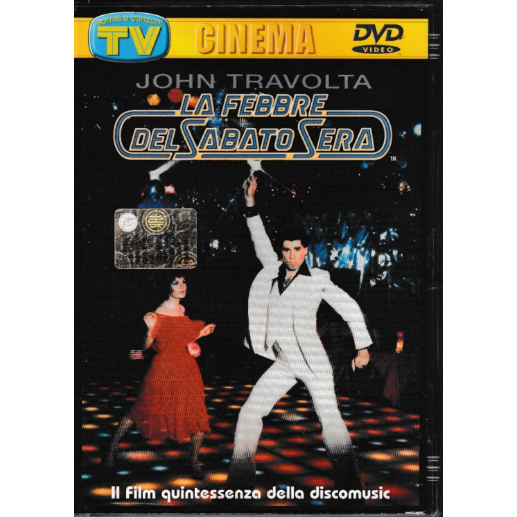 DVD La febbre del sabato sera ITA usato EDITORIALE ed. Tv Sorrisi e Canzoni B62