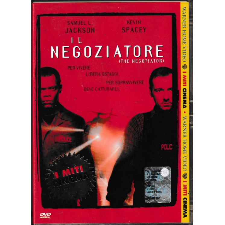DVD Il negoziatore ITA usato ed. Warner Bros B60