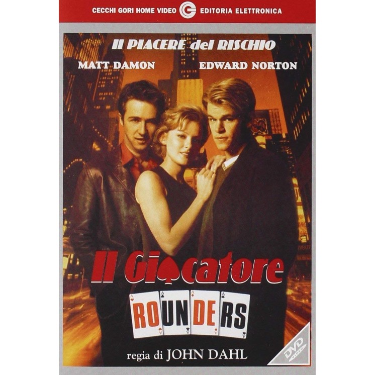 DVD Il giocatore rounders ITA usato ed. Cecchi Gori B53