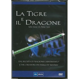 DVD La tigre e il dragone ITA usato ed. Elleu B75