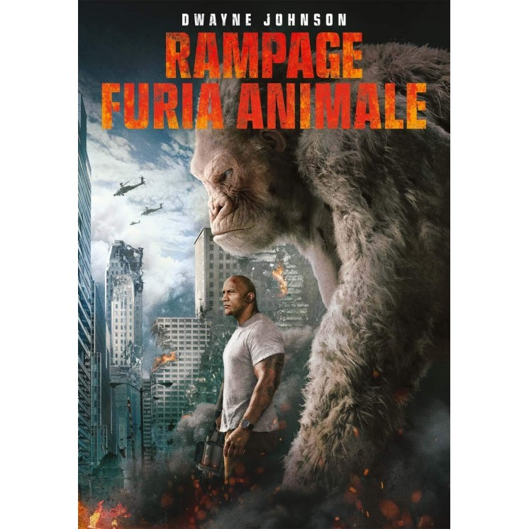 DVD Rampage furia animale ITA usato EDITORIALE ed. Warner Bros B75