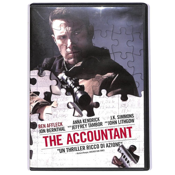 DVD The accountant ITA usato EDITORIALE ed. Warner Bros B75