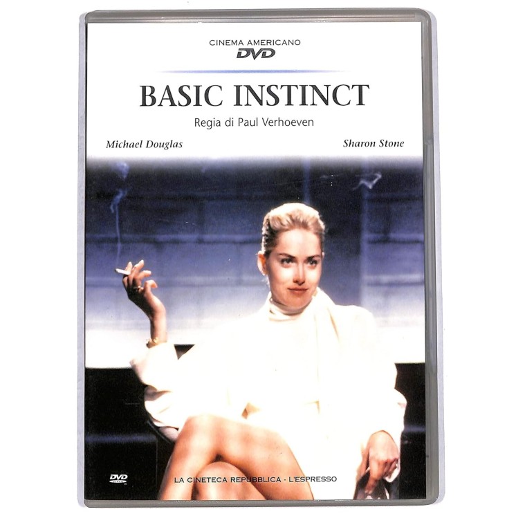 DVD Cinema americano 9 : Basic instict ITA usato EDIT. ed. L'Espresso B75