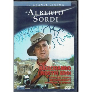 DVD Riusciranno i nostri eroi ITA usato EDITORIALE ed. Fabbri B29