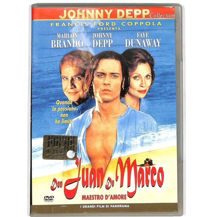 DVD J. Depp collection : Don Juan de Marco ITA usato EDITORIALE ed. Panorama B29