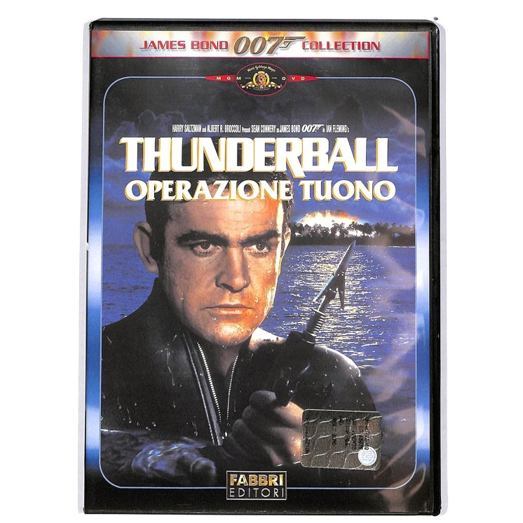 DVD 007 collection : Thunderball operazione tuono ITA usato EDIT. ed. Fabbri B29