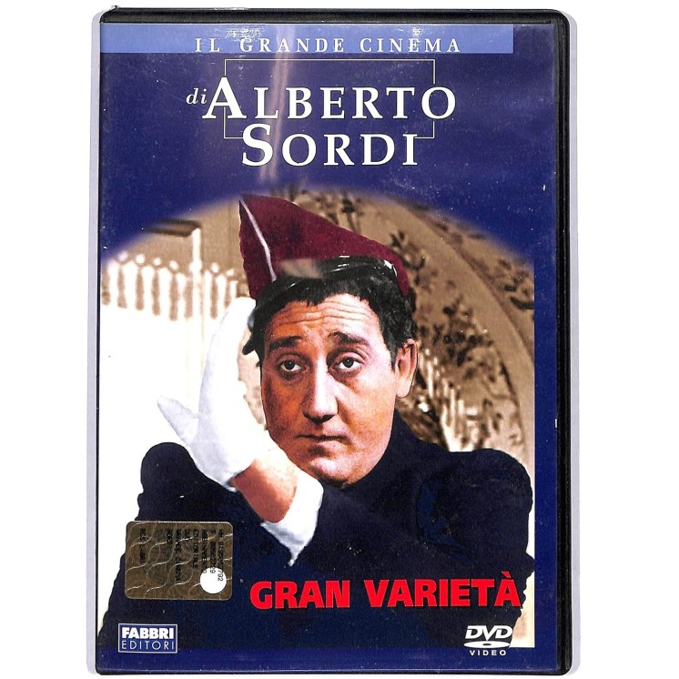 DVD Grande cinema Sordi : Gran varietà ITA usato EDIT. ed. Fabbri B35