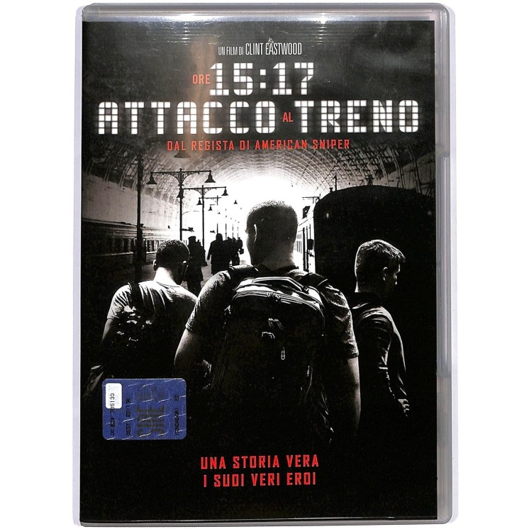 DVD Ore 15:17 attacco al treno ITA usato EDITORIALE ed. Warner Bros B35