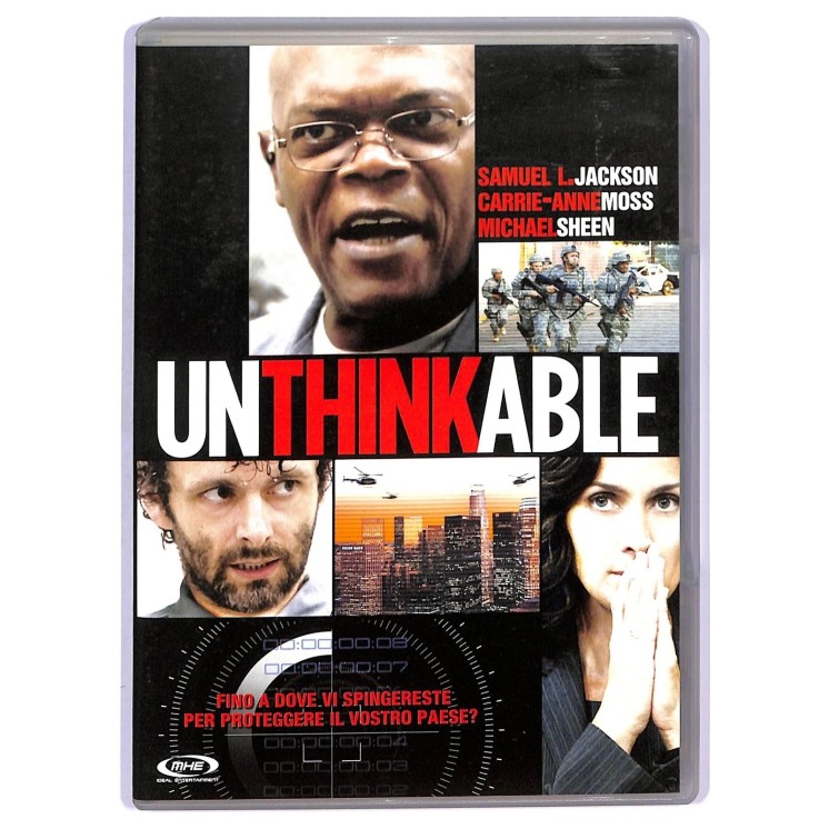 DVD Unthikable ITA usato ed. Mhe B20