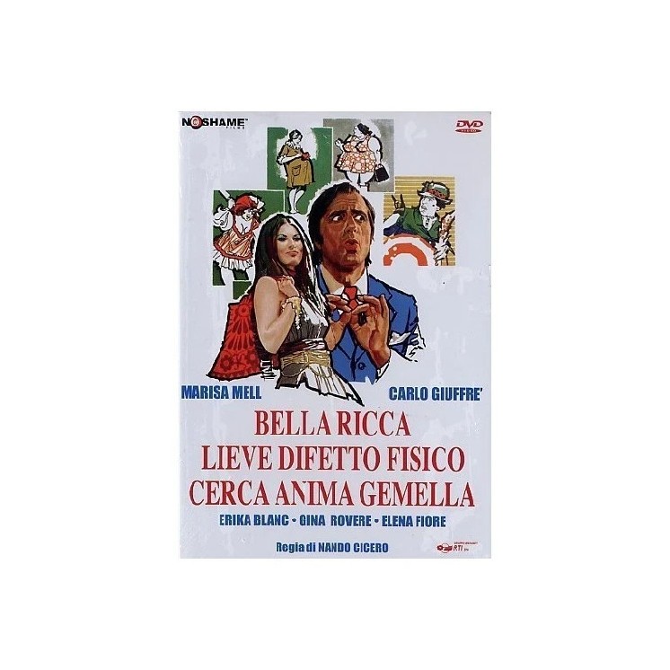DVD Bella ricca lieve difetto fisico cerca anima gemella ITA usato ed. Mhe B76