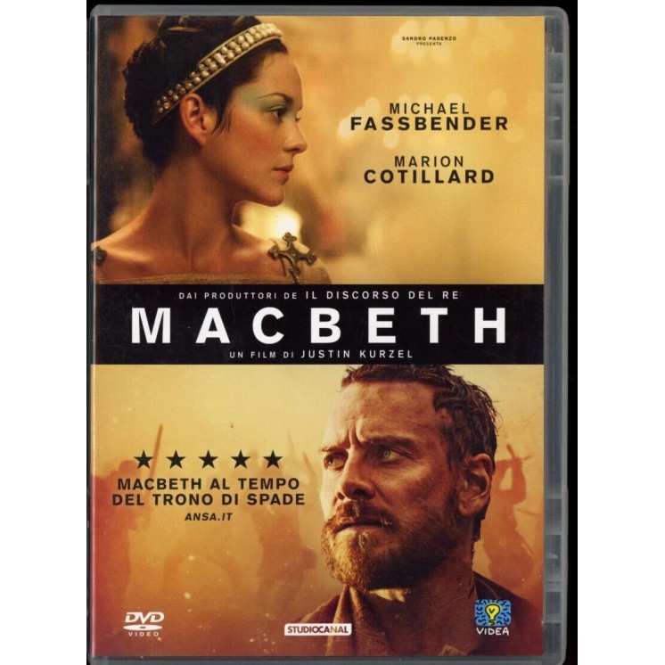 DVD Macbeth ITA usato EDITORIALE ed. Videa B76