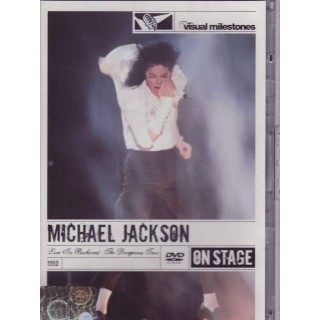 DVD Michael Jackson on stage jewell box ITA usato B75