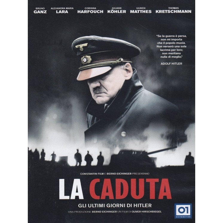DVD La caduta ultimi giorni di Hitler ITA usato ed. 01 Distribution B76