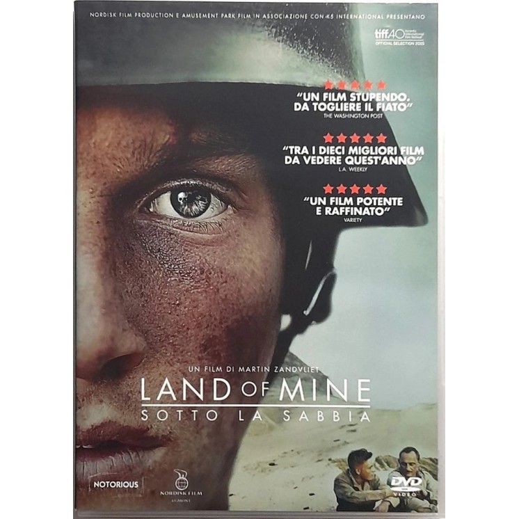 DVD Land of mine sotto la sabbia ITA usato EDITORIALE ed. Notorious B76