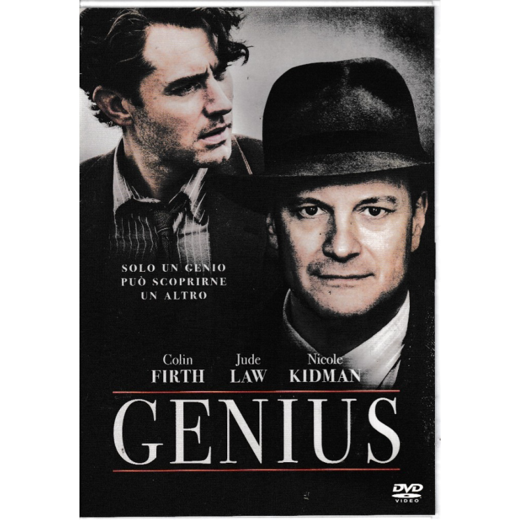DVD Genius ITA usato ed. Eagle Pictures B77