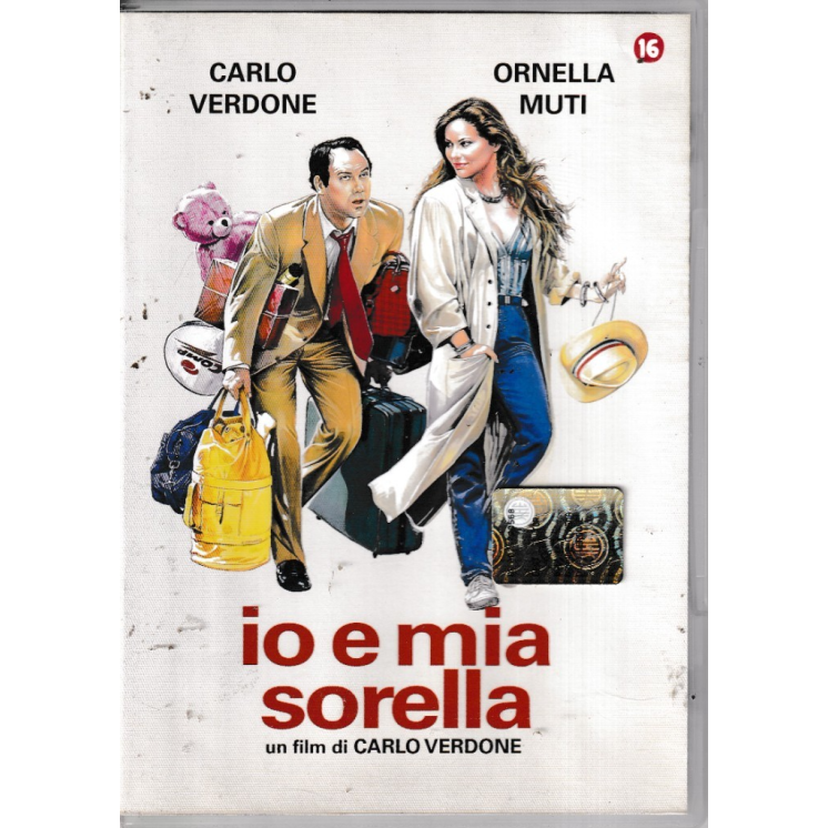 DVD Grande cinema Verdone 16  : Io e mia sorella ITA usato EDIT. ed. Fabbri B77