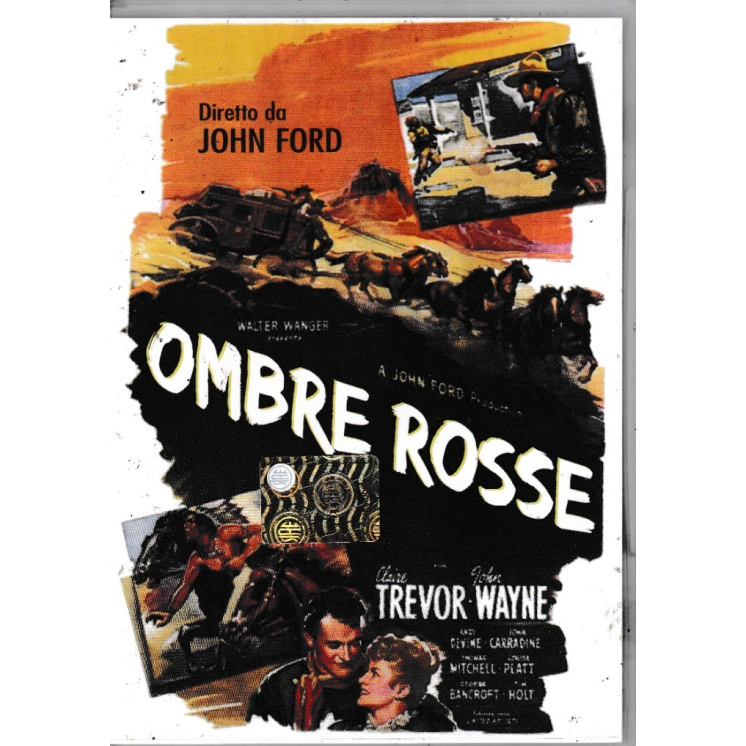 DVD Ombre rosse ITA usato EDITORIALE ed. Enjoy Movies B77