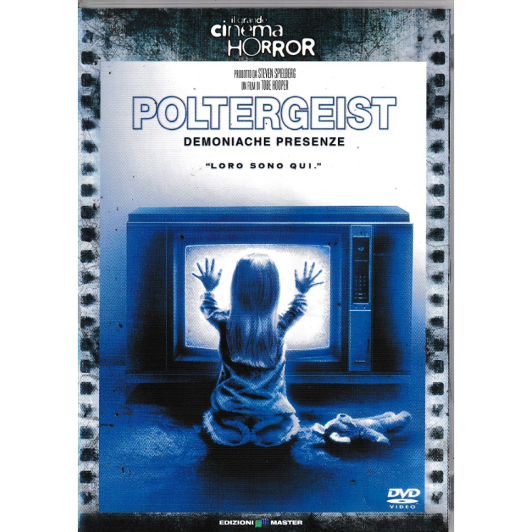 DVD Grande cinema horror : Poltergeist ITA usato EDITORIALE ed. Master B77