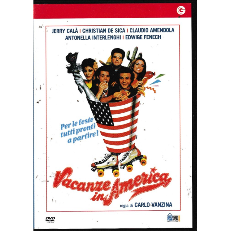 DVD Vacanze in America ITA usato EDITORIALE ed. Cecchi Gori B77