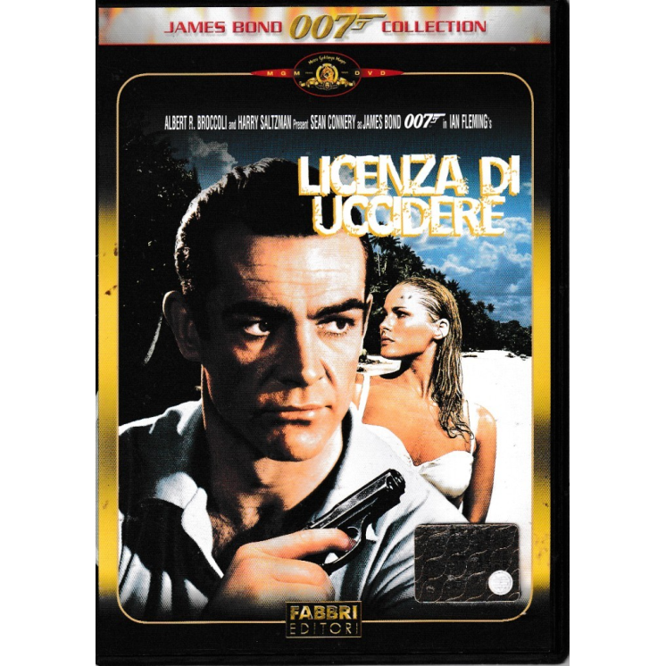 DVD 007 collection : Licenza di uccidere ITA usato EDITORIALE ed. Fabbri B77