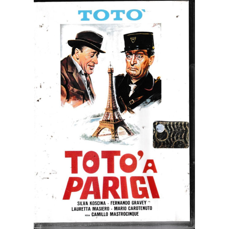 DVD Il cinema di Totò 31 : Totò a Parigi ITA usato EDITORIALE ed. Fabbri B77