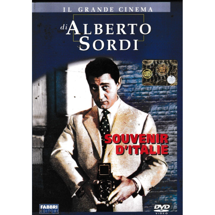 DVD Grande cinema Sordi : Souvenir d'Italie ITA usato EDITORIALE ed. Fabbri B77