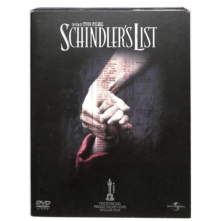 DVD Shindler's list ITA usato ed. Universal B77