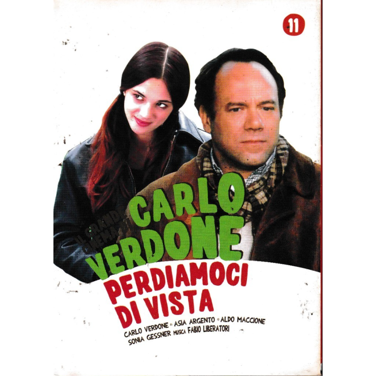 DVD Grande cinema Verdone 11 : Perdiamoci vista ITA usato EDIT. ed. Fabbri B77