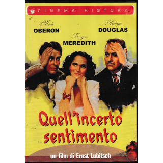 DVD Quell'incerto sentimento ITA usato ed. Cinema History B77